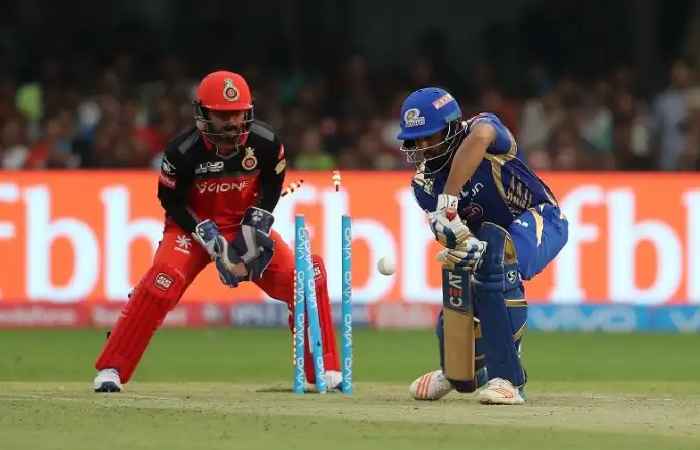 Royal Challengers Cricket Vs Mumbai Indians Cricket Match Scorecard